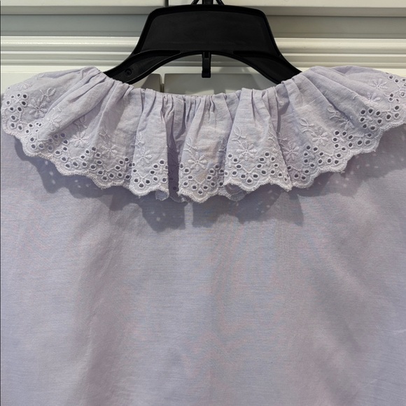 J.Crew Ruffle collar blouse - Picture 10 of 11